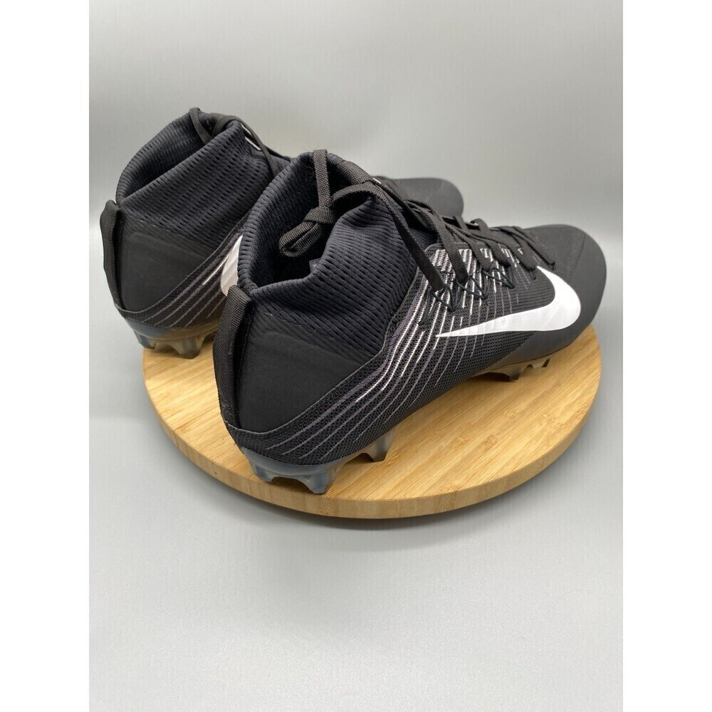 Nike Shoes Mens 14.5 Vapor Untouchable 2 Black Football Cleats Black 924113-001 - Picture 3 of 13